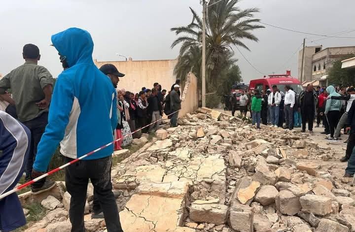 أودى بحياة ثلاثة تلاميذ.. "الصباح" تتابع فاجعة سقوط سور معهد ثانوي بالمزونة